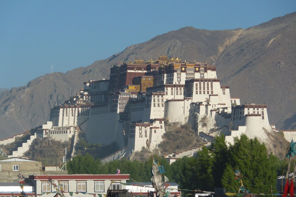 Potala palace, un reste du Tibet